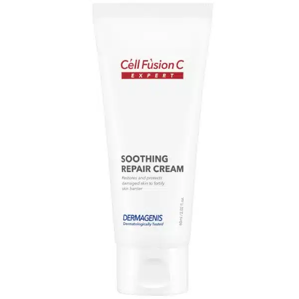 Cell Fusion C Soothing Repair Cream kalmeert en herstelt de geïrriteerde huid