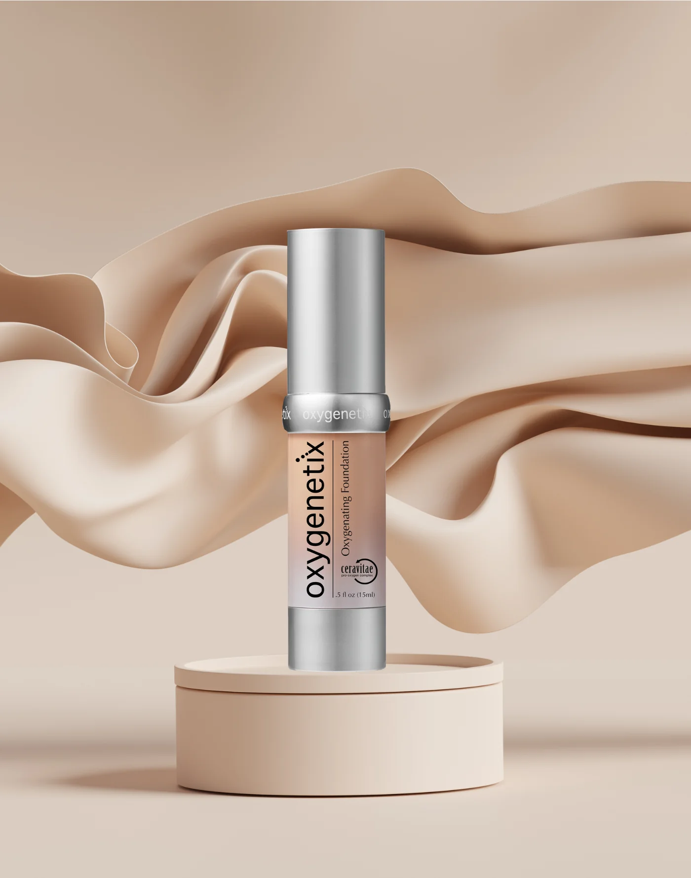 WiQo ICP Cream 21 Oxygenetix Oxygenating Foundation geschikt voor gevoelige huid