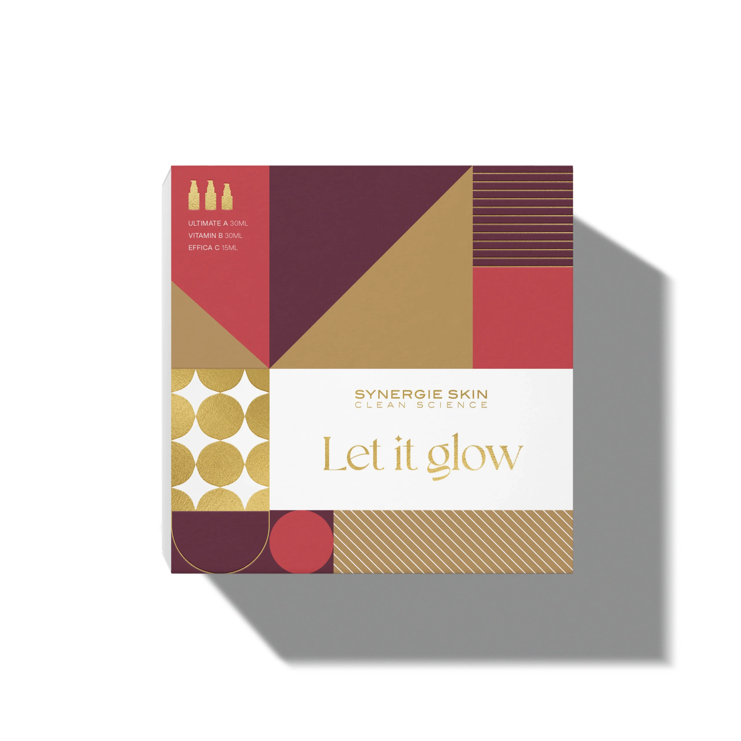 Synergie Skin Giftset Let it Glow verpakking