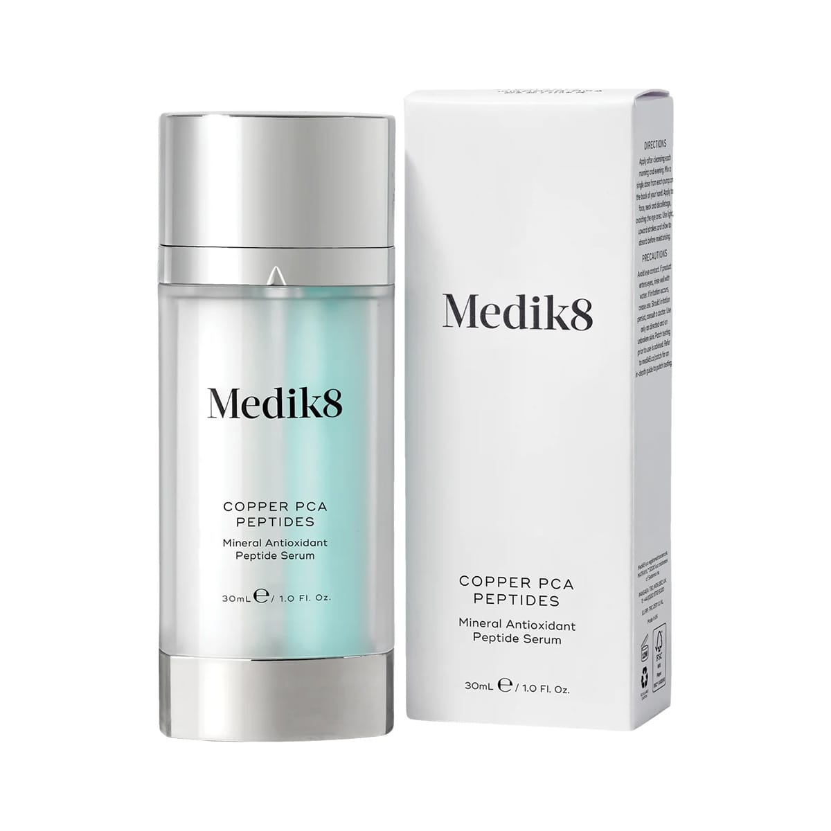 Medik8 Copper PCA Peptides met verpakking