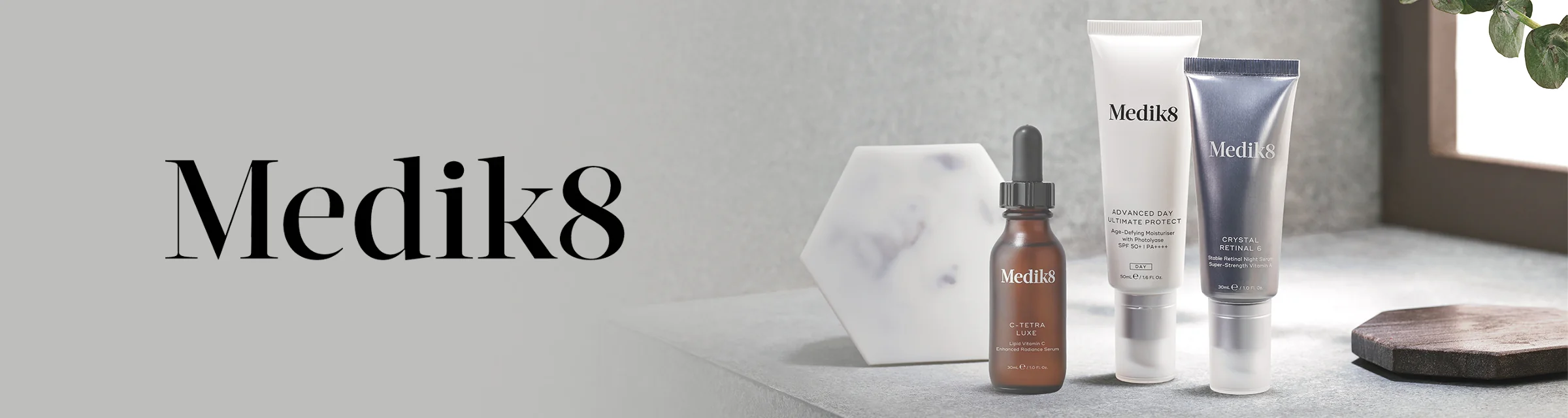 Dagelijkse Medik8 skincare routine met vitamine C en retinol – luxe huidverzorging voor thuisgebruik