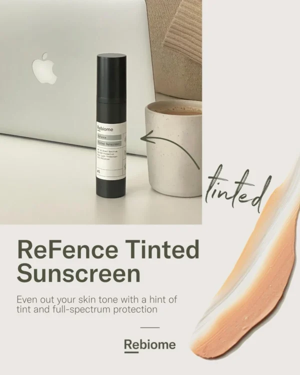 Rebiome ReFence Tinted Sunscreen SPF 30, 50 ml - Afbeelding 6