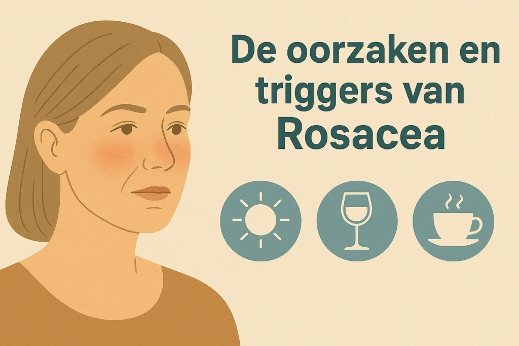 De oorzaken en triggers van Rosacea