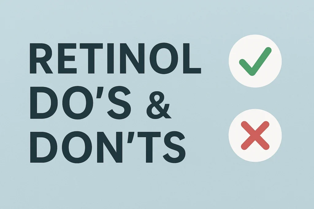 Retinol dos en donts 1 Retinol Dos en Donts