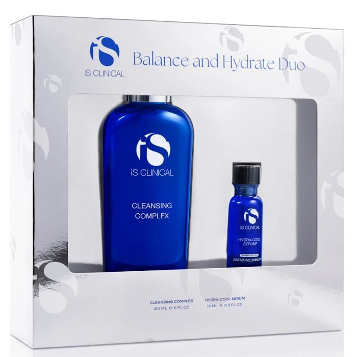 iS Clinical Balance and Hydrate Duo met reiniger en serum