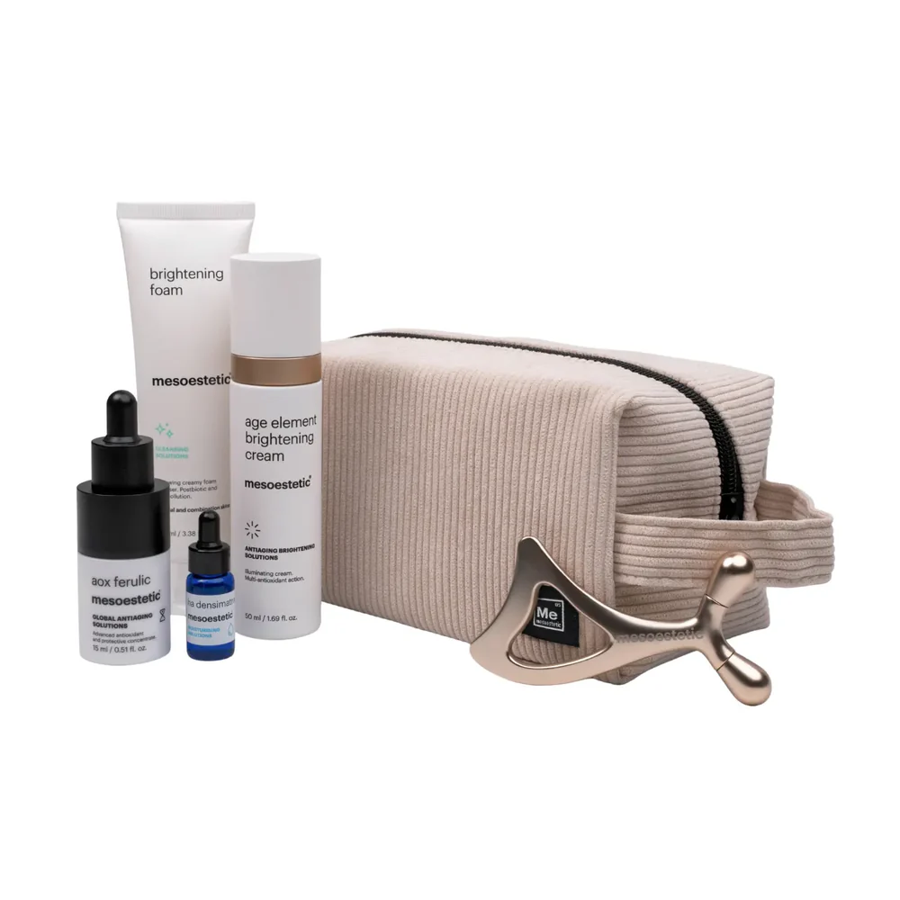 Mesoestetic Glowing Routine Giftset in luxe coffret